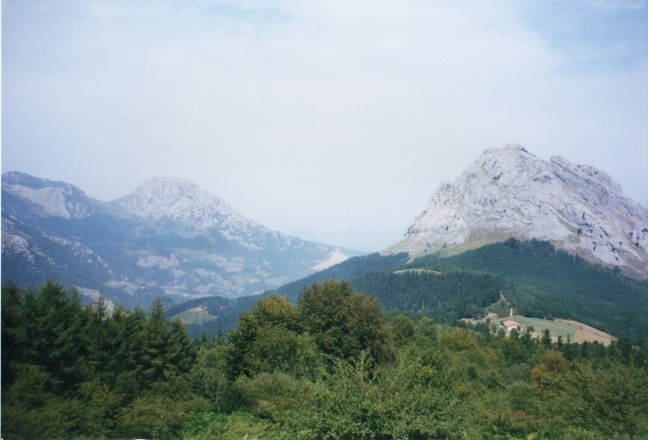 rugged mountains of the Basque Country
